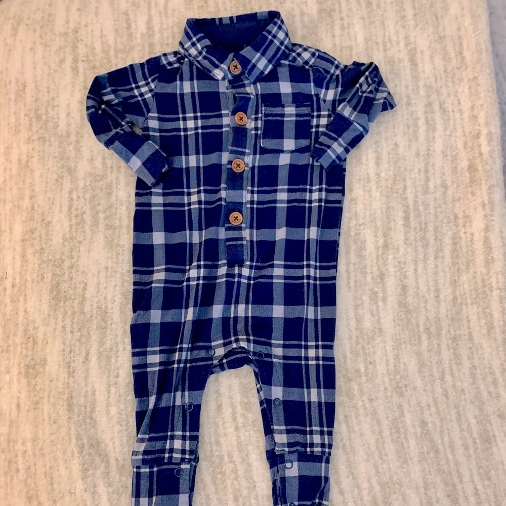 Posh Peanut Collared One Piece 6-9 months